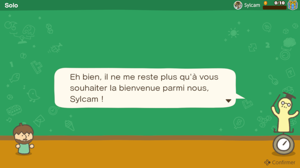 Création de votre profil