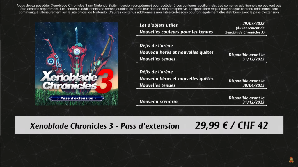 Pass d'extension de XC3