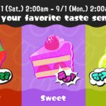 SplatFest Splatoon 3 autour des goûts